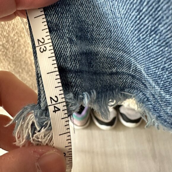 AGOLDE Sophie High Rise Skinny Crop in Style Hyper Sz 26 Denim Pants Medium Wash - Picture 11 of 14